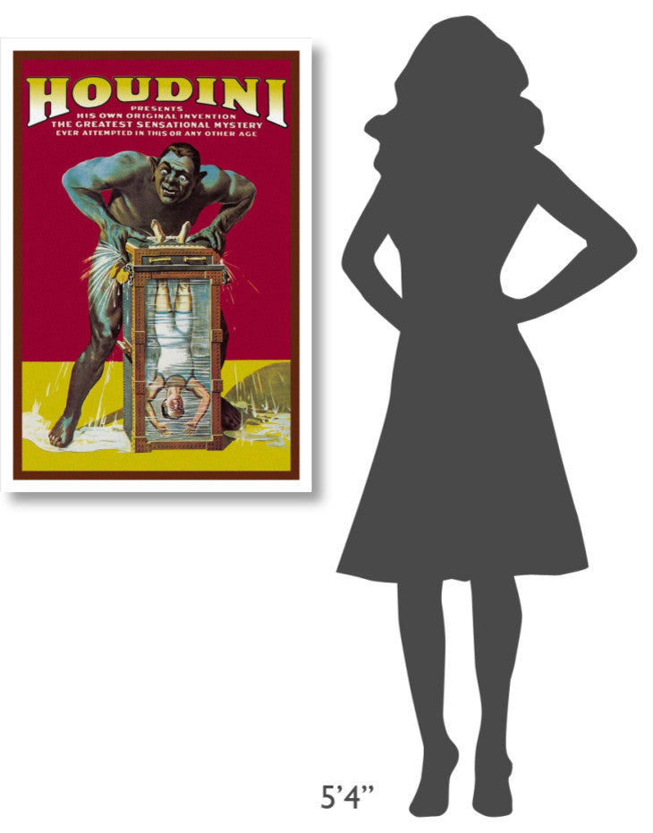"Magicians: Houdini" Digital Paper Print by Strobridge, 26"x38"