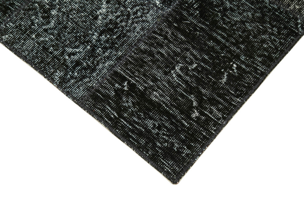 Rug N Carpet - Handwoven Turkish 2' 10" x 10' 2" Low Pile  Patchwork Runner Rug
