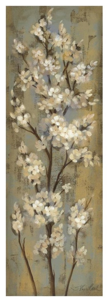 "Almond Branch II" Digital Paper Print by Silvia Vassileva, 26"x74"