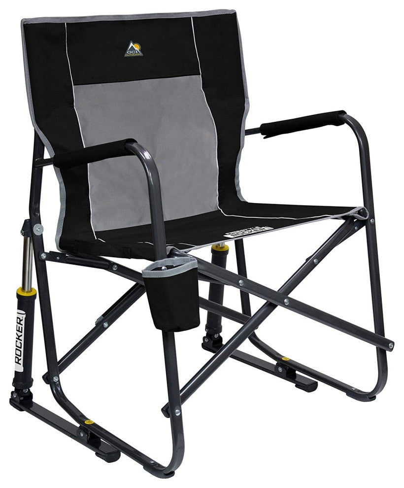 Outdoor Freestyle Rocker Portable Rocking Chair & Outdoor Camping Chair
