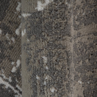 Alpine Ehra Power-Loomed Polypropylene Area Rug, Ivory, 1'10" X 2'11"