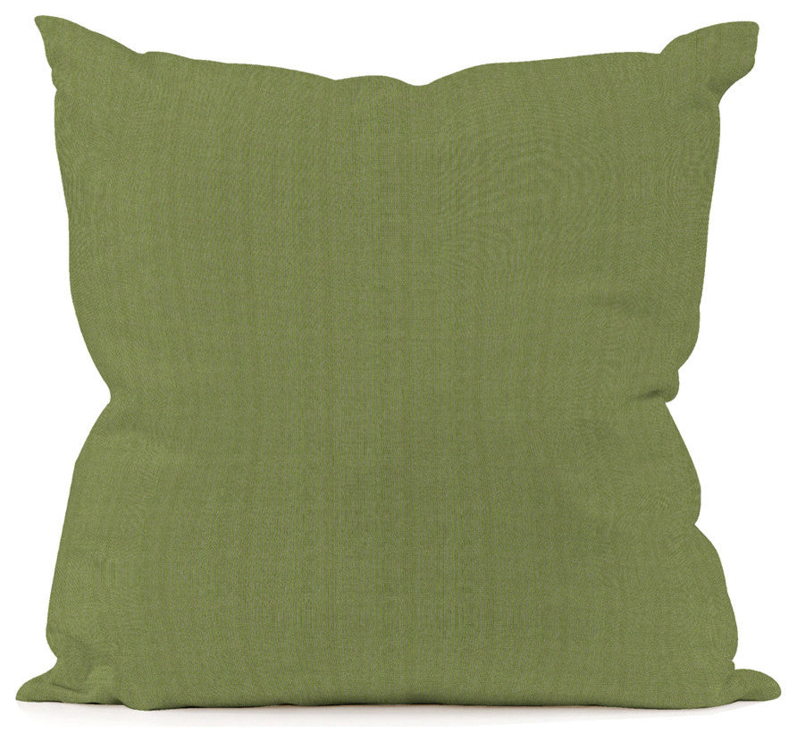 Seascape 20"x20" Pillow, Moss Green
