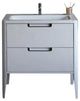 Eviva Jasmine 26 in.  vanity in White and White Integrated Acrylic Countertop