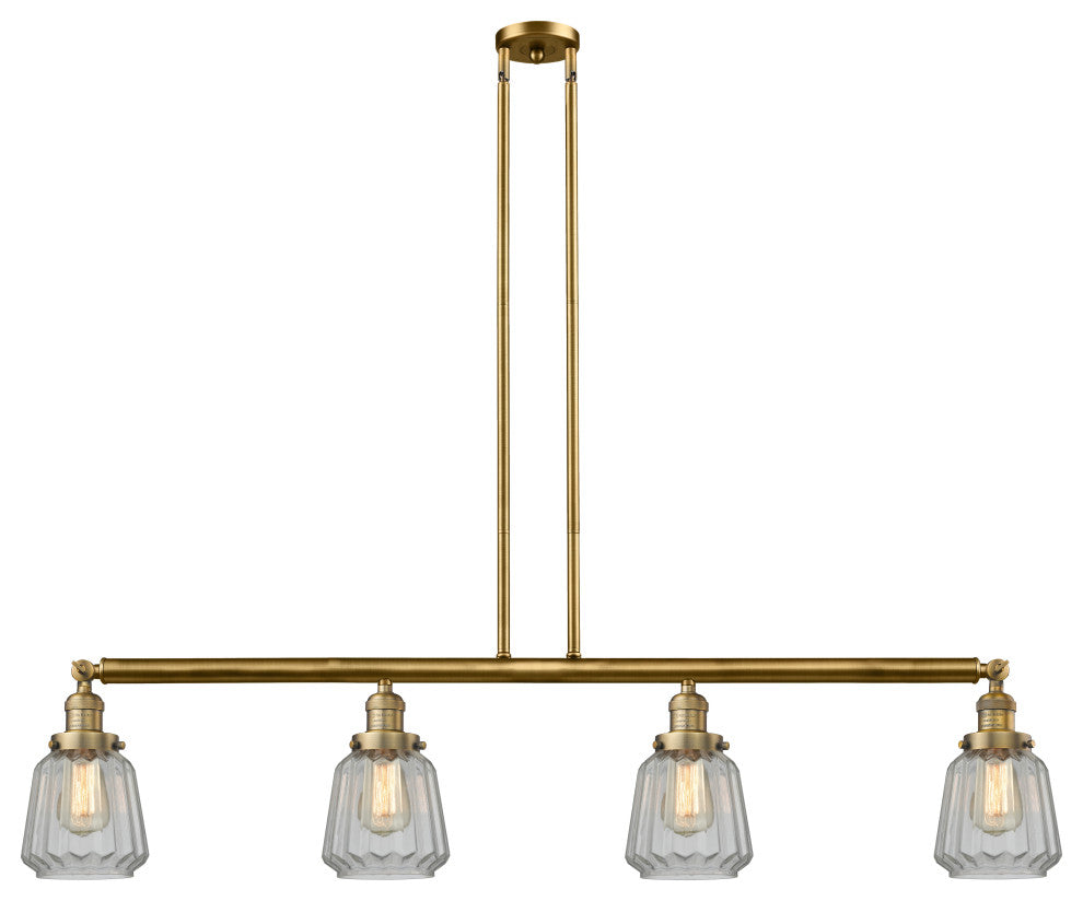 Innovations Lighting 214-Bb-G142-Led 4 Light Dimmable Led Island Light