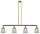 Innovations Lighting 214-Bb-G142-Led 4 Light Dimmable Led Island Light