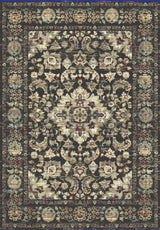 Pearl 3745-990 Area Rug, Dark Gray, 3'6"x5'6"