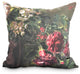 Floral Fancy 16" Red Floral Print Decorative Throw Pillow