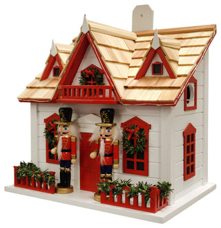 Nutcracker House With LED Lights