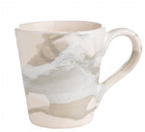 Splash Gray and White Mug, Set of 4