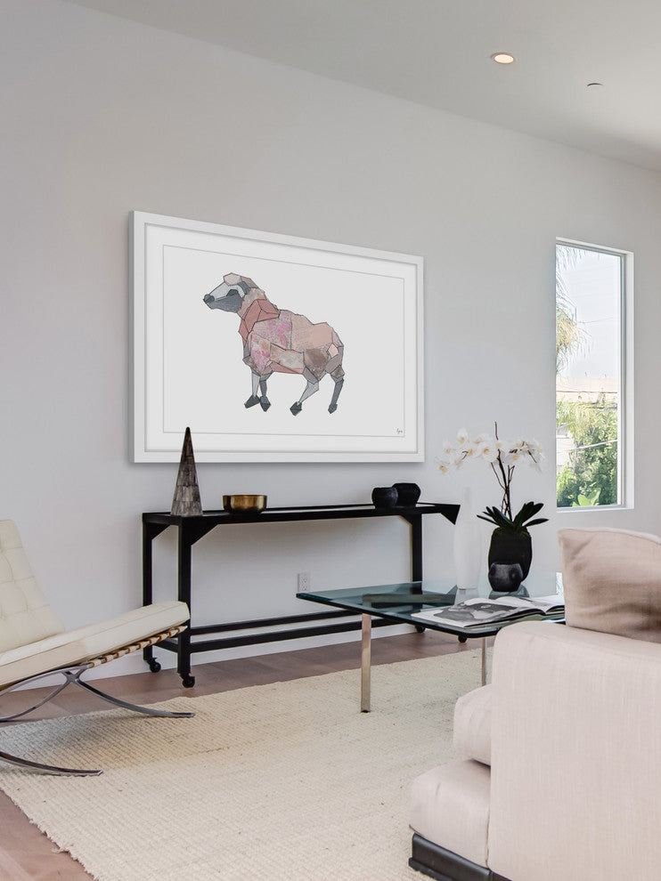 "El Becerro" Framed Painting Print, 24"x16"