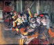 Edgar Degas The Chorus, 20"x25" Wall Decal