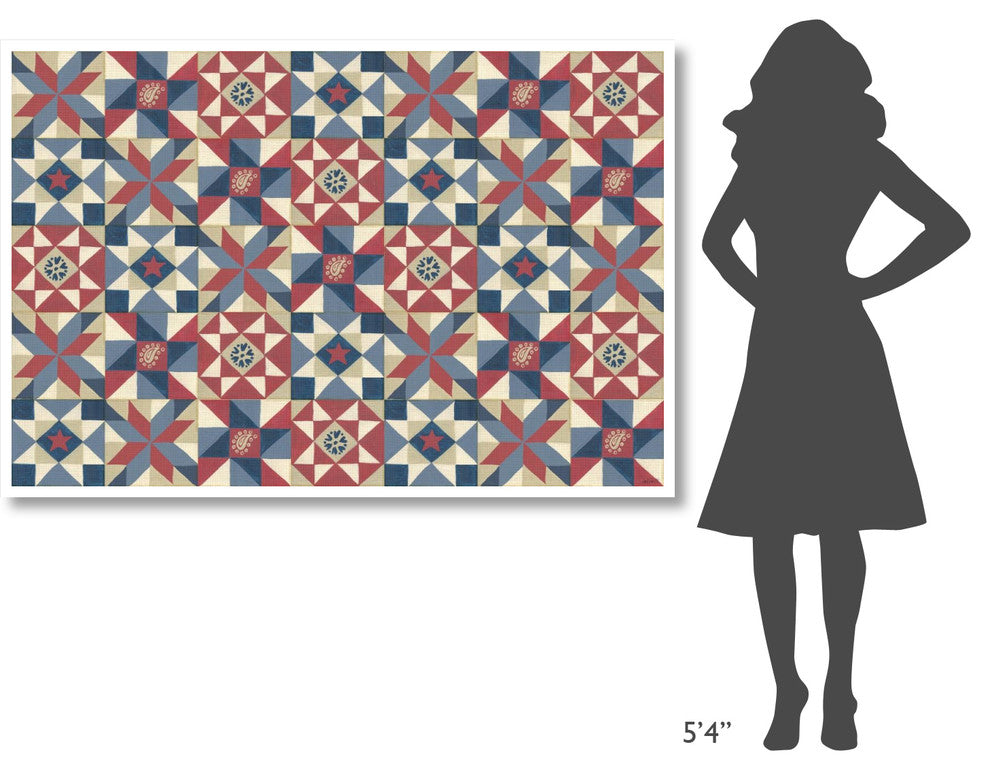 "American Country VII" Digital Paper Print by Anne Tavoletti, 62"x42"