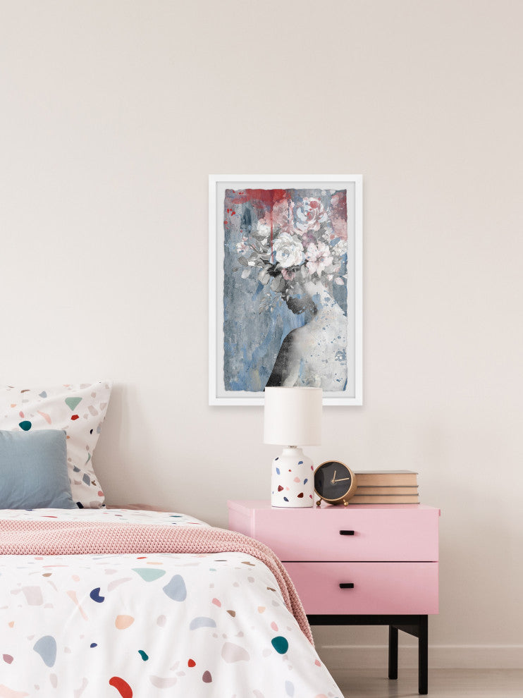 "Be Bold Enough" Framed Painting Print, 12x18