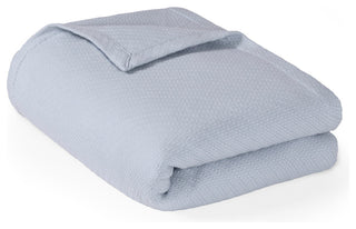 Madison Park Blanket With 1" Self Hem, Blue, King