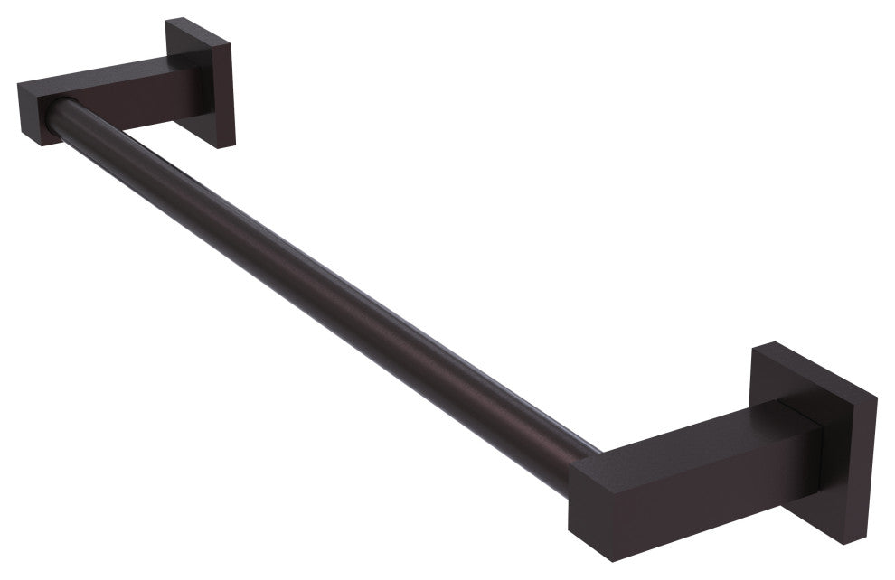 Montero Contemporary 36" Towel Bar, Antique Bronze