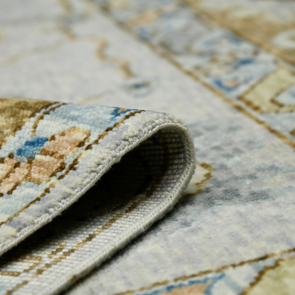 Blu Stanhope Area Rug, Beige, 8' x 10', Oriental