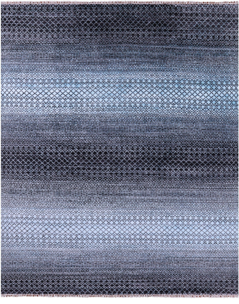 Handmade Savannah Grass Wool & Silk Rug 8' 0" X 9' 10" - Q15452