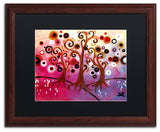 Natasha Wescoat 'Infinite Treasures' Art, Wood Frame, Black Mat, 20x16