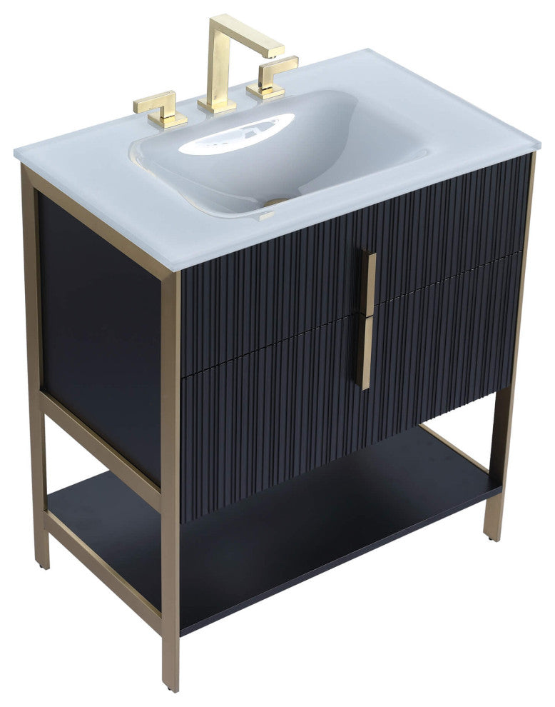 Fine Fixtures Serenity Modern bathroom vanity