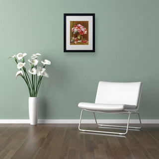 'Anemones, 1909' Canvas Art, White Matte, Black Frame, 11" X 14"