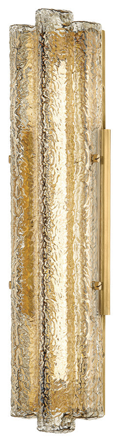 Corbett Carnelian 24" Wall Sconce Vintage Brass