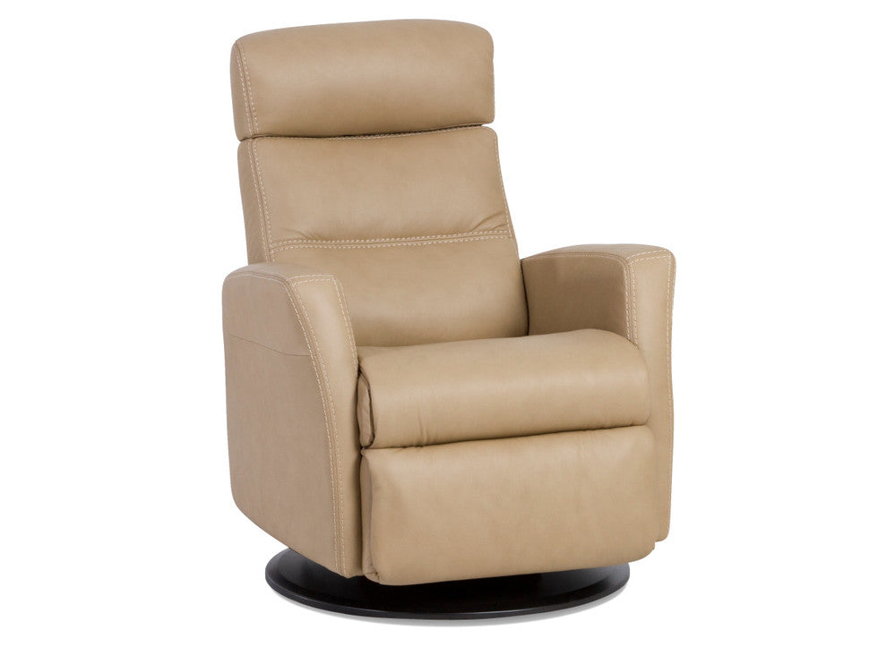 IMG Divani Relaxer Recliner, Medium Power Recline With Trend Sand Leather