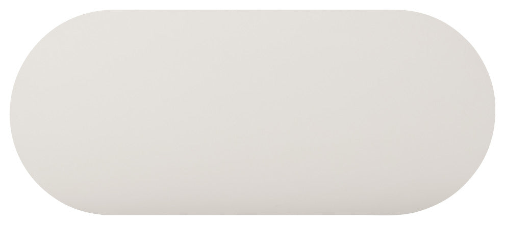 Bella Cream Oval Coffee Table