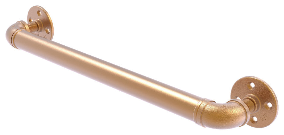 Pipeline Grab Bar, Brushed Bronze, 32"