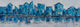"50 Shades of Blue" Hand Painted Canvas Artwork; Fine Art; Modern Art; Abstract