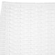 LeisureMod Kent Modern Stackable Outdoor Dining Chair, White