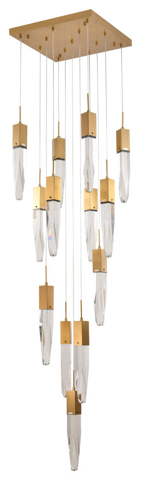 Bethel International ADS23C20G 13 Light Chandelier, Gold