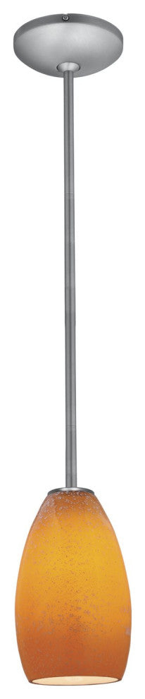Access Lighting Champagne LED Pendant 28012-3R-BS/MYA, Brushed Steel