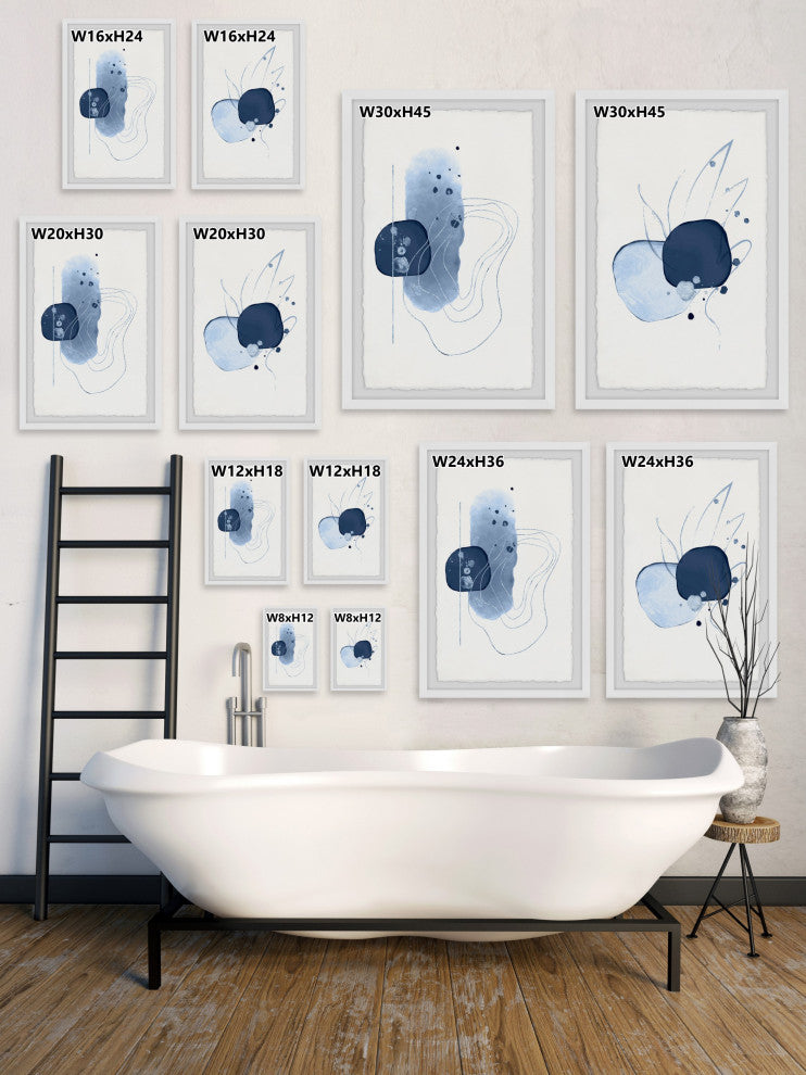 Maximum Impact Diptych, Set of 2, 24x36 Panels