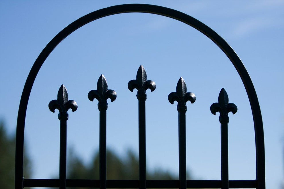 Wrought Iron Garden Trellis