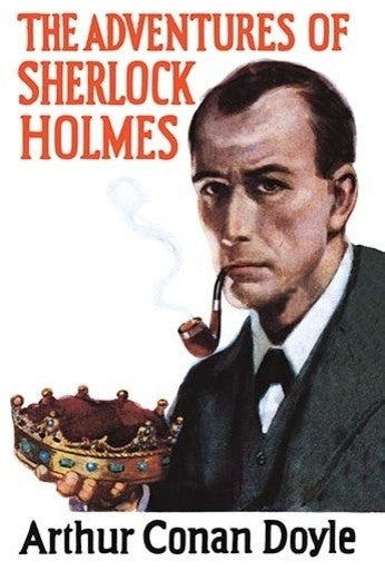 Sherlock Holmes Mystery (Book Cover)- Canvas Poster 20" x 30"