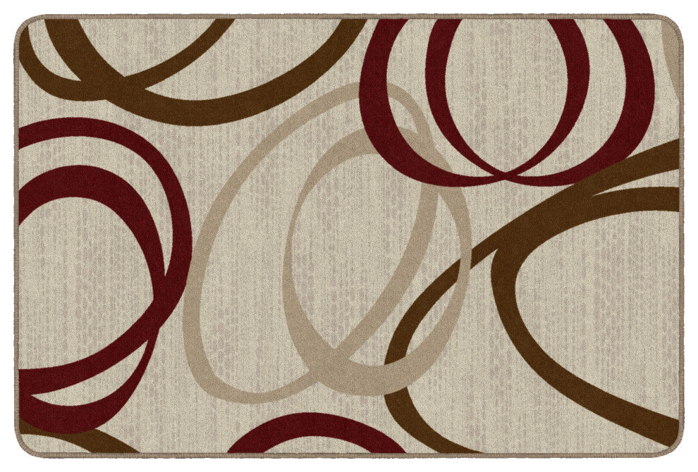 Flagship Carpets FM222-22A 4'x6' Duo Pearl Rug