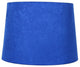 16" Suede Hardback Lamp Shade, Royal Blue