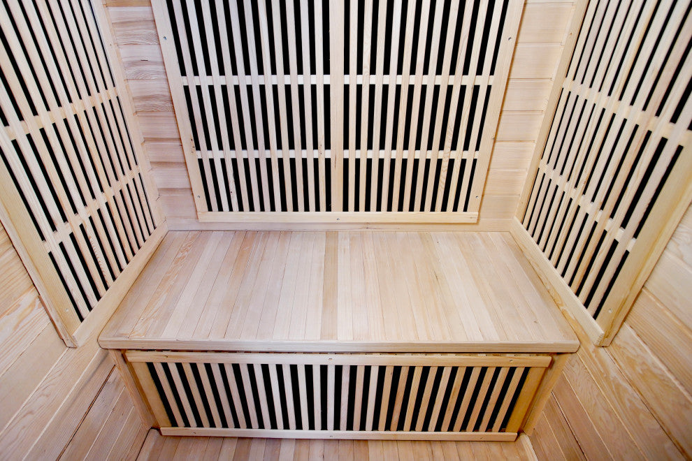 SunRay Evansport 2 Person Infrared Sauna With Carbon Heaters