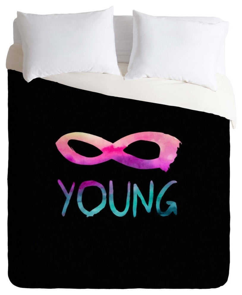 Deny Designs Jacqueline Maldonado Forever Young 2 Duvet Cover - Lightweight