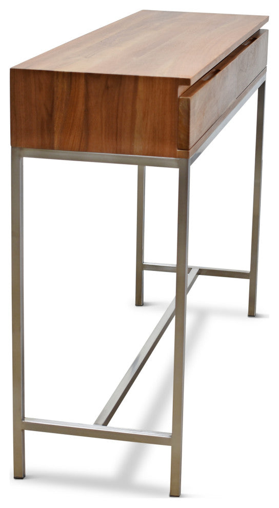 Soho Small Console Table, Walnut