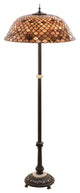 Meyda Lighting 230384 62" High Fishscale Floor Lamp