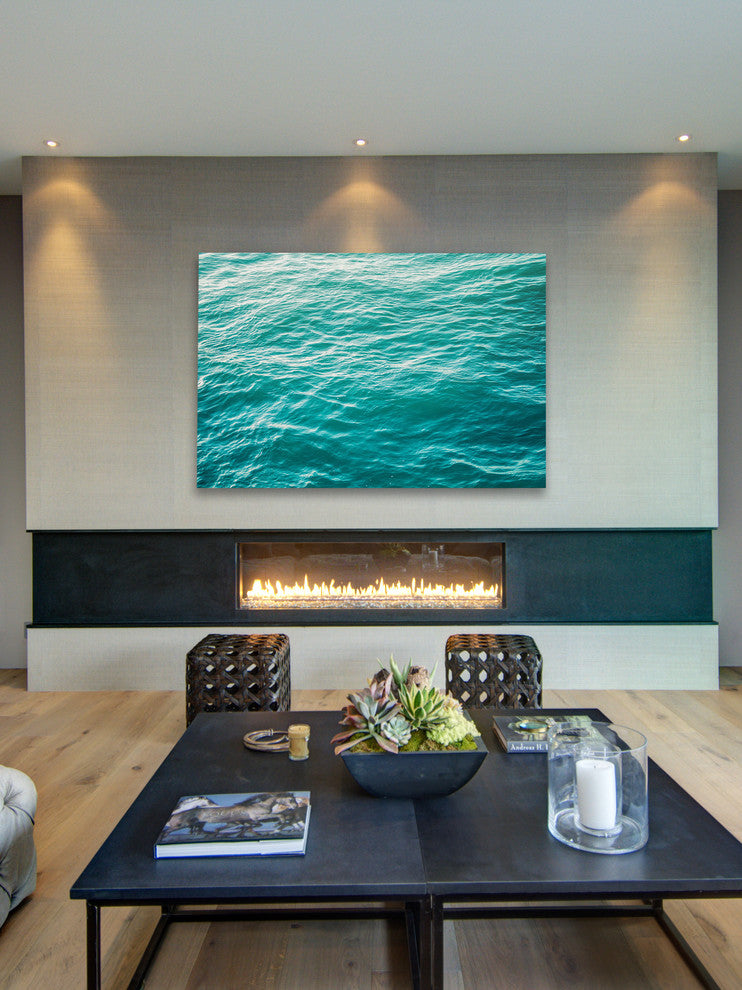 Marmont Hill, "Open Water" by Morgan Hartley Painting on Wrapped Canvas, 24x16