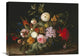 "A Basket With Flowers" Artwork, 22" x 16"