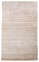 HAND KNOTTED LOOM SILK ECO-FRIENDLY AREA RUGS-Rectangle,Gold White,Solid, [Rectangle] 6'x9'
