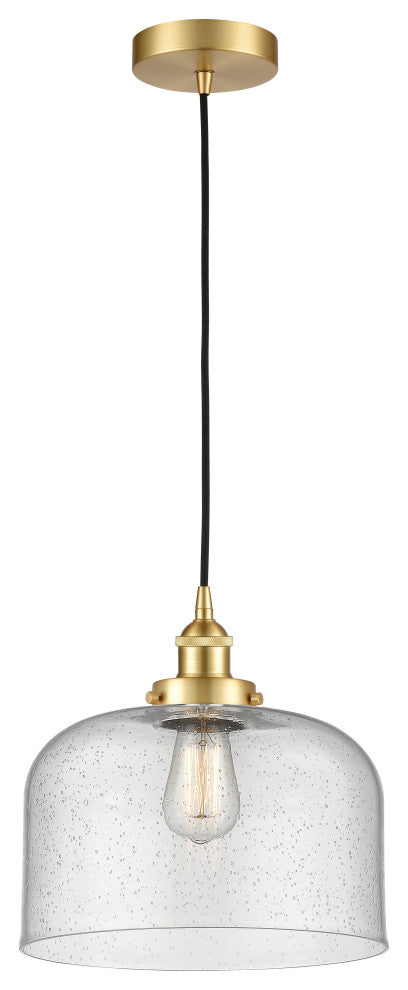 Innovations 616-1PH-SG-G74-L-LED 1-Light Mini Pendant, Satin Gold