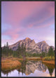 Mount Kidd and Trees Reflected In Pond, Alberta, Canada, 18"x24"