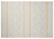 Mudcloth Spring Chenille Rug, Corn Yellow, 5'x7'
