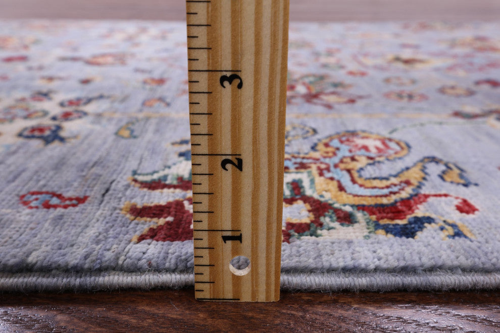 2' 7" X 4' 2" Persian Tabriz Handmade Wool Rug Q8386