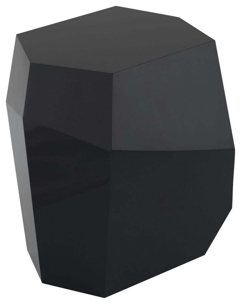 Gio Black Wood Side Table