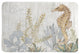 Laural Home Seahorse Seaweed Memory Foam Rug